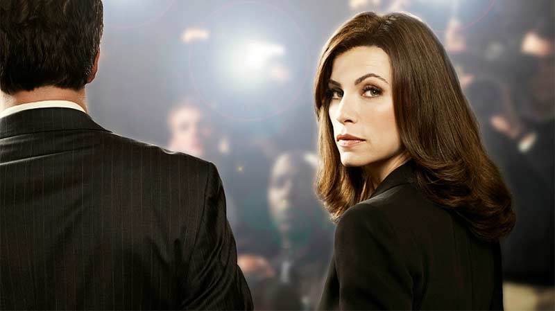 Alicia Florrick i TV-serien The good wife. (spelad av Julianna Margulies)
