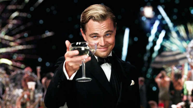 Leonardo DiCaprio i filmen The Great Gatsby