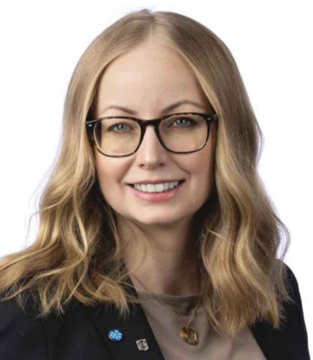 Andrea Kronvall politiker för Sverigedemokraterna i Hallstavik