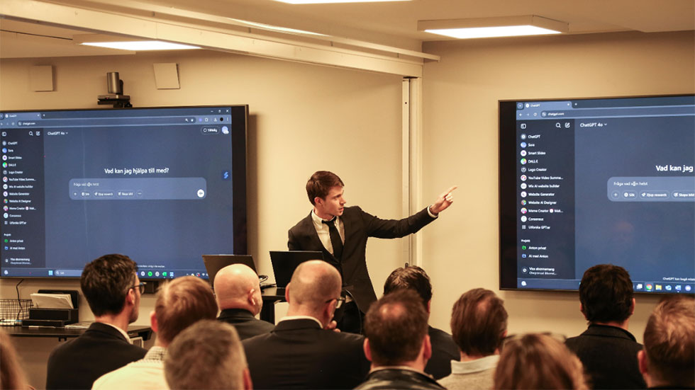 AI-kurs för småföretagare