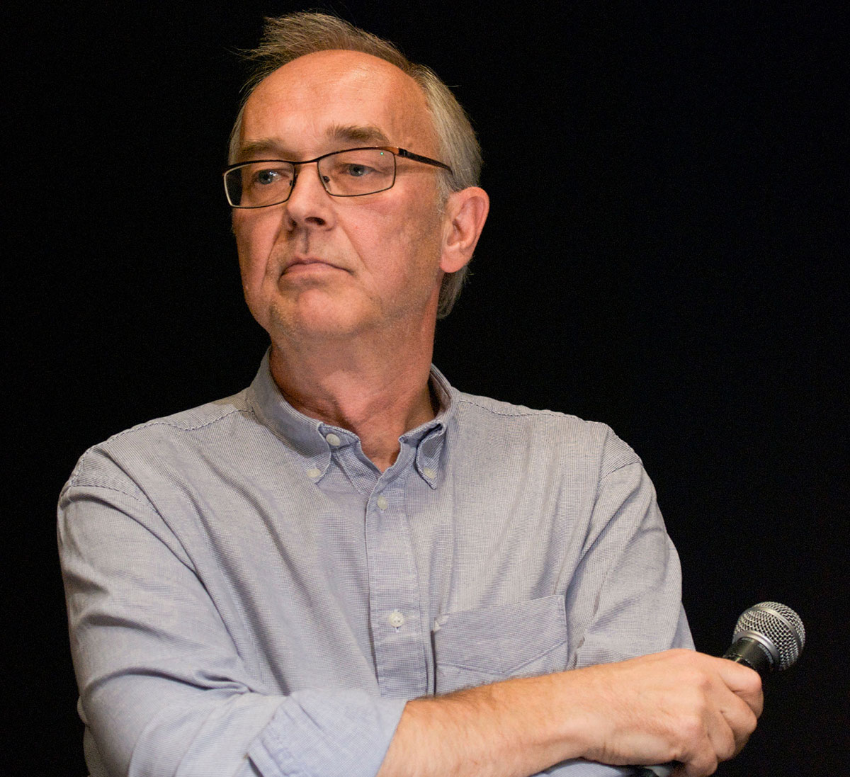 Nils Funcke håller tal om yttrandefrihet och censur