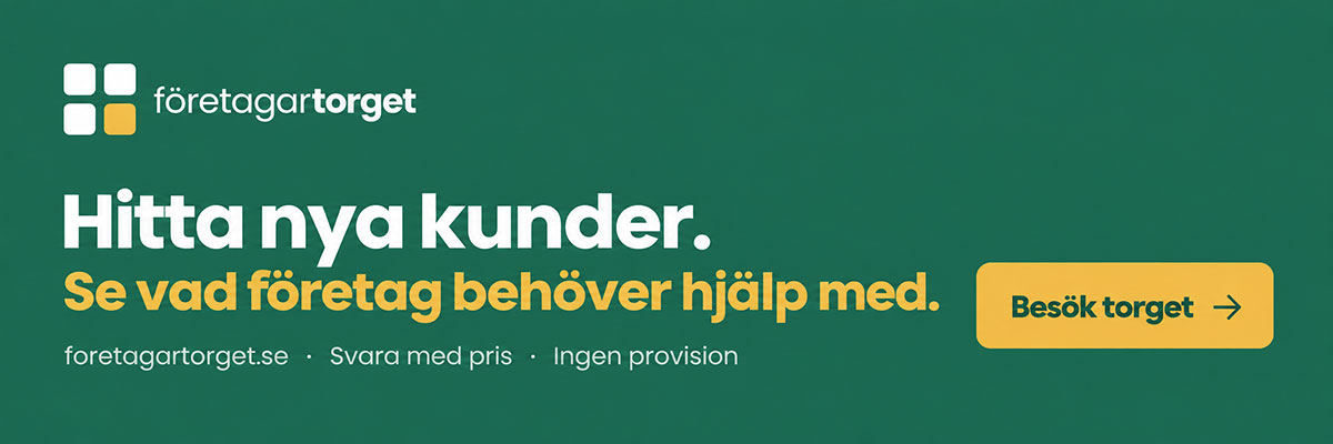 Hitta nya kunder på Företagartorget – se vad företag behöver hjälp med.