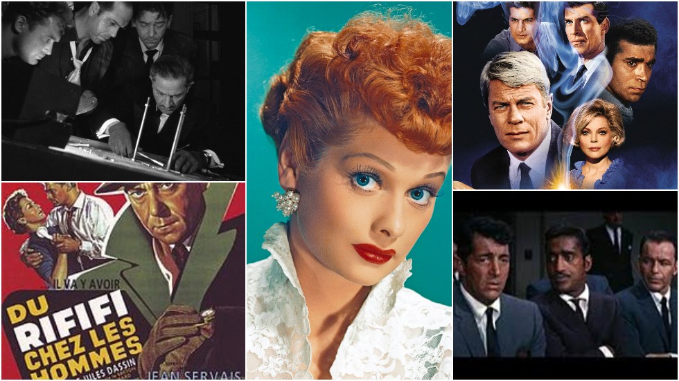 Foto: Rififi, Lucille Ball, Mission Impossible, Ocean's 11.