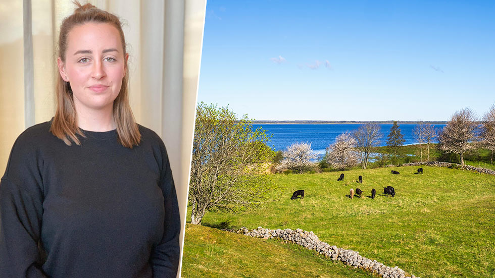Katarina Wolf, lantbrukare och ledamot i LRF Ungdomen.