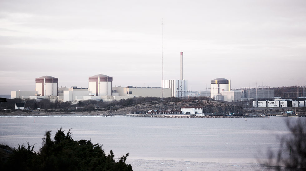 Ringhals kärnkraftverk. Bildkälla: Vattenfall