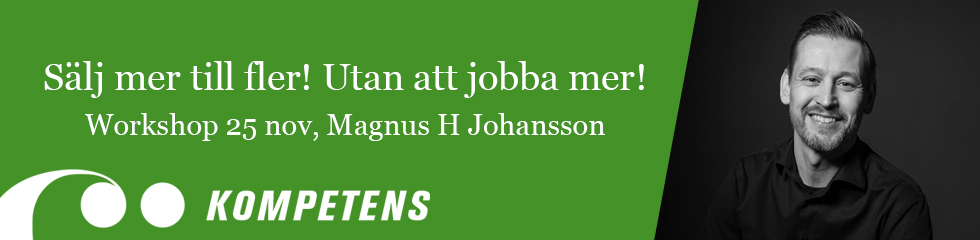 Inspirationsworkshop: Sälj mer till fler! Utan att jobba mer!