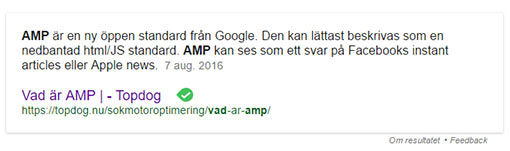 AMP Google